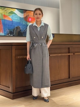 Ukai_TOMORROWLANDさん（レディース・157cm）の夏コーディネート