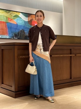 「caban（キャバン）のアイテム」を使った、Ukai_TOMORROWLANDさん（レディース・157cm）の夏コーディネート