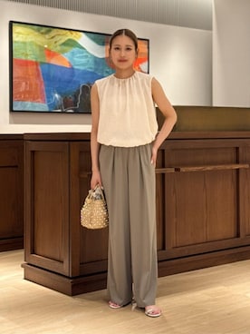 「BALLSEY（ボールジィ）のアイテム」を使った、Ukai_TOMORROWLANDさん（レディース・157cm）の夏コーディネート