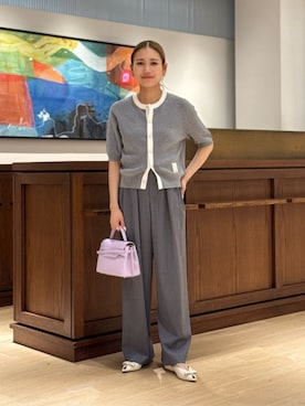 「caban（キャバン）のアイテム」を使った、Ukai_TOMORROWLANDさん（レディース・157cm）の夏コーディネート