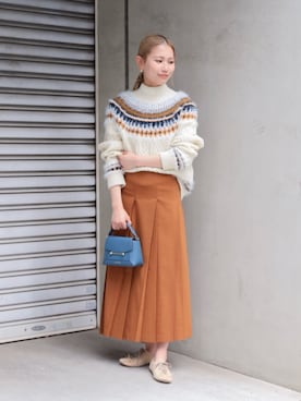 「MACPHEE（マカフィー）のアイテム」を使った、Ukai_TOMORROWLANDさん（レディース・157cm）の秋コーディネート
