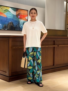 「BALLSEY（ボールジィ）のアイテム」を使った、Ukai_TOMORROWLANDさん（レディース・157cm）の夏コーディネート