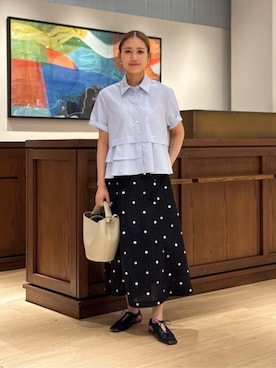 「caban（キャバン）のアイテム」を使った、Ukai_TOMORROWLANDさん（レディース・157cm）の夏コーディネート
