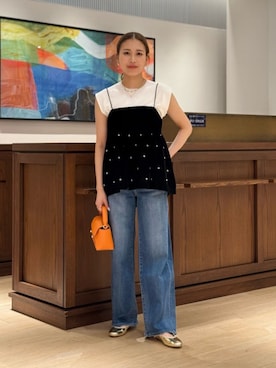 「BALLSEY（ボールジィ）のアイテム」を使った、Ukai_TOMORROWLANDさん（レディース・157cm）の夏コーディネート