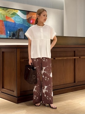 「BALLSEY（ボールジィ）のアイテム」を使った、Ukai_TOMORROWLANDさん（レディース・157cm）の夏コーディネート
