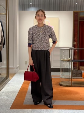 「MACPHEE（マカフィー）のアイテム」を使った、Ukai_TOMORROWLANDさん（レディース・157cm）の夏コーディネート