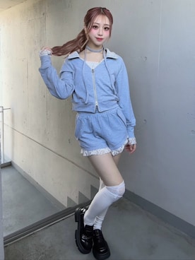 「ALLuRing ChaRm（アリュリングチャーム）のアイテム」を使った、ichikaさん（レディース・158cm）の秋コーディネート