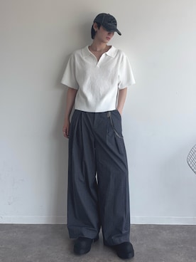「LANDNESS（ランドネス）のアイテム」を使った、xrecvlxllさん（メンズ・180cm）の夏コーディネート