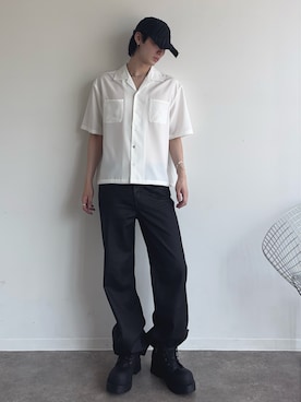 「LANDNESS（ランドネス）のアイテム」を使った、xrecvlxllさん（メンズ・180cm）の夏コーディネート