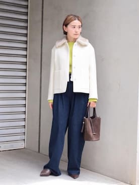 「MACPHEE（マカフィー）のアイテム」を使った、Shima_TOMORROWLANDさん（レディース・160cm）の夏コーディネート