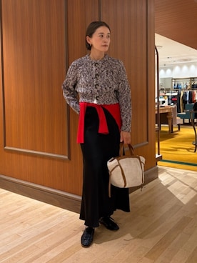 「MACPHEE（マカフィー）のアイテム」を使った、Shima_TOMORROWLANDさん（レディース・160cm）の秋コーディネート