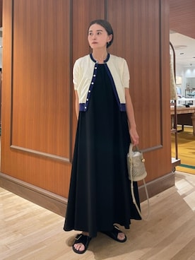 「MACPHEE（マカフィー）のアイテム」を使った、Shima_TOMORROWLANDさん（レディース・160cm）の夏コーディネート