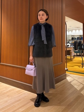 「tov（トーヴ）のアイテム」を使った、Shima_TOMORROWLANDさん（レディース・160cm）の秋コーディネート