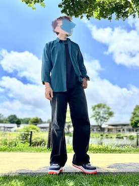 「AZUL by moussy」｜hanewareさん（メンズ・168cm）の夏コーディネート