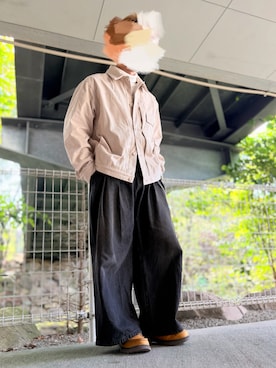 「GLOBAL WORK（グローバルワーク）のアイテム（ジャケット/アウター）」を使った、hanewareさん（メンズ・168cm）の秋コーディネート
