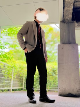 「GLOBAL WORK（グローバルワーク）のアイテム（シャツ/ブラウス、その他）」を使った、hanewareさん（メンズ・168cm）の秋コーディネート