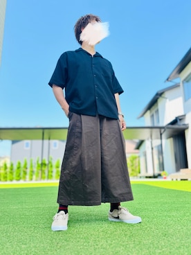 「coca（coca）（コカ）のアイテム」を使った、hanewareさん（メンズ・168cm）の夏コーディネート