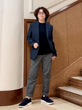 のぐみさん(メンズ・155cm)の春コーディネート