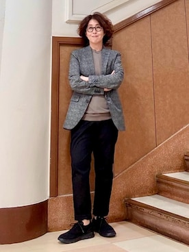 のぐみさん(メンズ・155cm)の春コーディネート