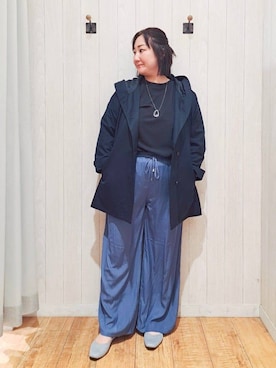 「DRESKIP（ドレスキップ）のアイテム」を使った、kotomiさん（レディース・160cm）の春コーディネート