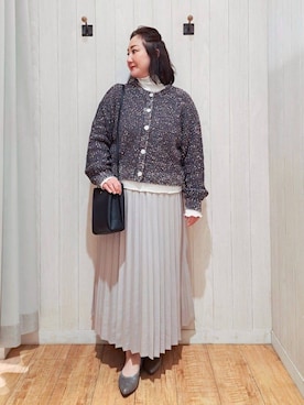 「DRESKIP（ドレスキップ）のアイテム」を使った、kotomiさん（レディース・160cm）の冬コーディネート