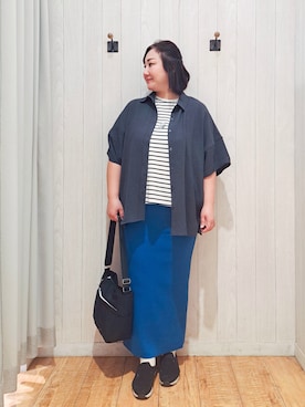 「SHOO・LA・RUE（シューラルー）のアイテム」を使った、kotomiさん（レディース・160cm）の春コーディネート