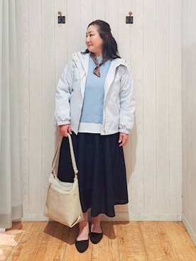 「アイテム（チャーム、ブラウン系）」を使った、kotomiさん（レディース・160cm）の冬コーディネート