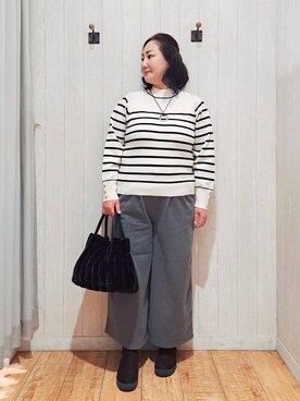 kotomiさん（レディース・160cm）の冬コーディネート
