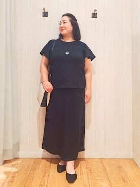 「DRESKIP（ドレスキップ）のアイテム」を使った、kotomiさん（レディース・160cm）の夏コーディネート
