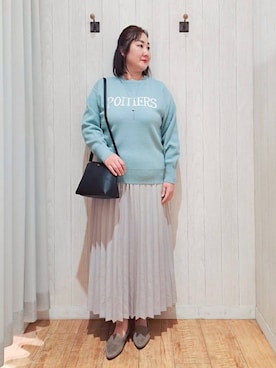 「DRESKIP（ドレスキップ）のアイテム」を使った、kotomiさん（レディース・160cm）の冬コーディネート