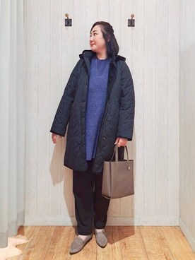 「DRESKIP（ドレスキップ）のアイテム」を使った、kotomiさん（レディース・160cm）の冬コーディネート