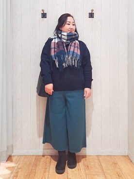 kotomiさん（レディース・160cm）の冬コーディネート