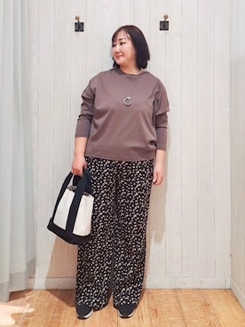 「Airpapel（エアパペル）のアイテム」を使った、kotomiさん（レディース・160cm）の春コーディネート