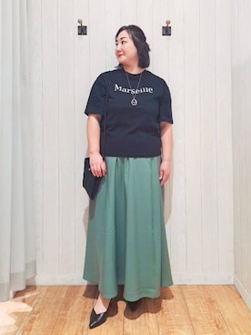 「DRESKIP（ドレスキップ）のアイテム」を使った、kotomiさん（レディース・160cm）の春コーディネート