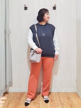 「Lee（リー）のアイテム（バッグ）」を使った、kotomiさん（レディース・160cm）の春コーディネート
