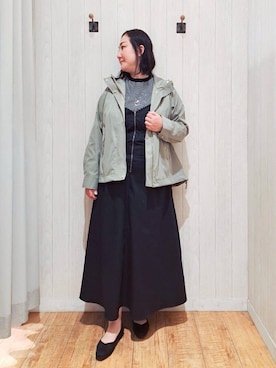「DRESKIP（ドレスキップ）のアイテム」を使った、kotomiさん（レディース・160cm）の春コーディネート