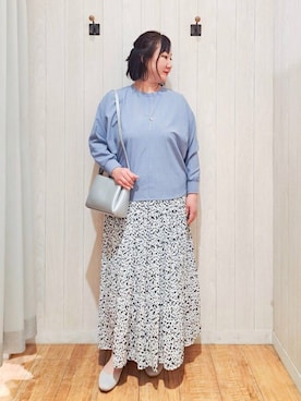 「DRESKIP（ドレスキップ）のアイテム」を使った、kotomiさん（レディース・160cm）の春コーディネート