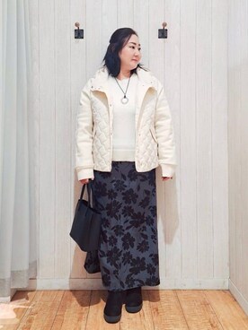 kotomiさん（レディース・160cm）の冬コーディネート