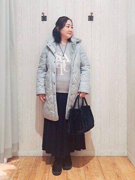 kotomiさん（レディース・160cm）の冬コーディネート
