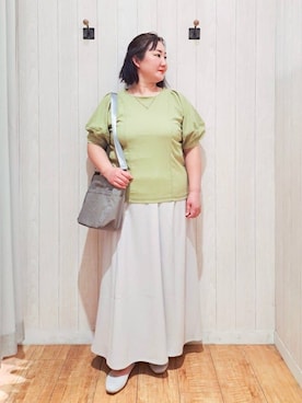 「DRESKIP（ドレスキップ）のアイテム」を使った、kotomiさん（レディース・160cm）の春コーディネート