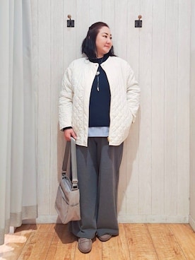 「DRESKIP（ドレスキップ）のアイテム」を使った、kotomiさん（レディース・160cm）の冬コーディネート