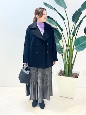 Tomoさん(レディース・153cm)の冬コーディネート