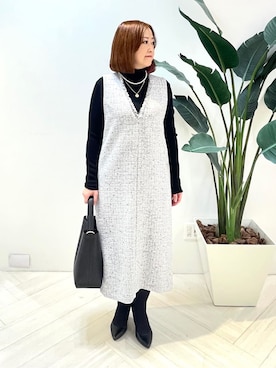 Tomoさん(レディース・153cm)の春コーディネート