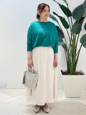 Tomoさん(レディース・153cm)の春コーディネート