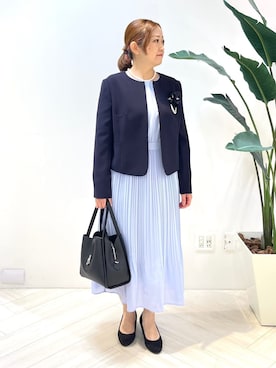 「COUP DE CHANCE（クードシャンス）のアイテム」を使った、Tomoさん（レディース・153cm）の冬コーディネート