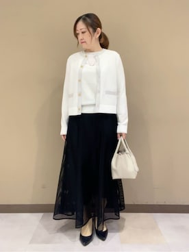 「SOUP（スープ）のアイテム」を使った、Tomoさん（レディース・153cm）の春コーディネート