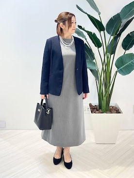 Tomoさん(レディース・153cm)の冬コーディネート