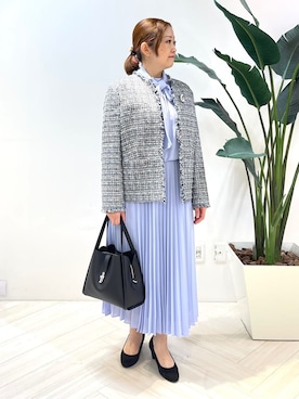 「UNTITLED（アンタイトル）のアイテム」を使った、Tomoさん（レディース・153cm）の冬コーディネート