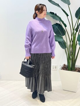 Tomoさん(レディース・153cm)の冬コーディネート