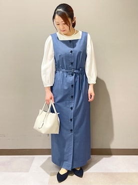 Tomoさん（レディース・153cm）の春コーディネート